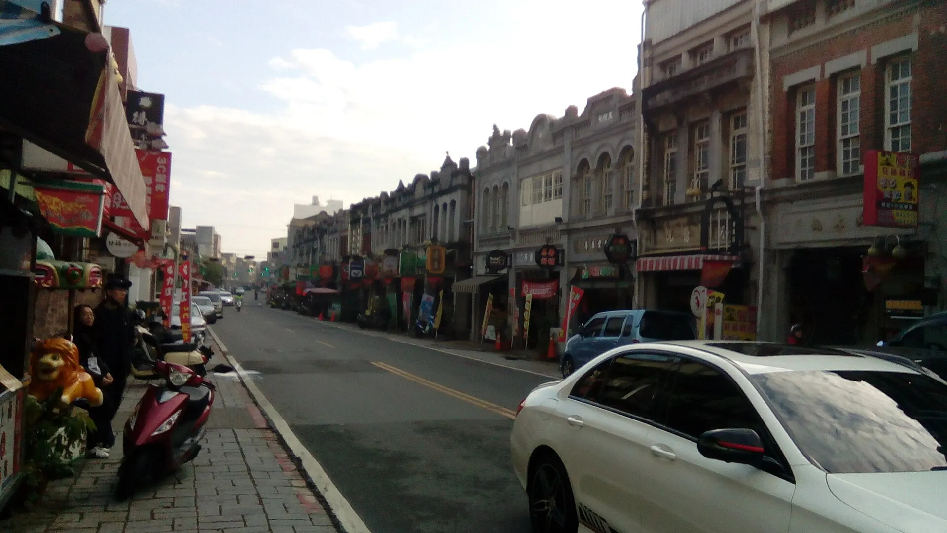 新化老街中正路與市場周邊街景